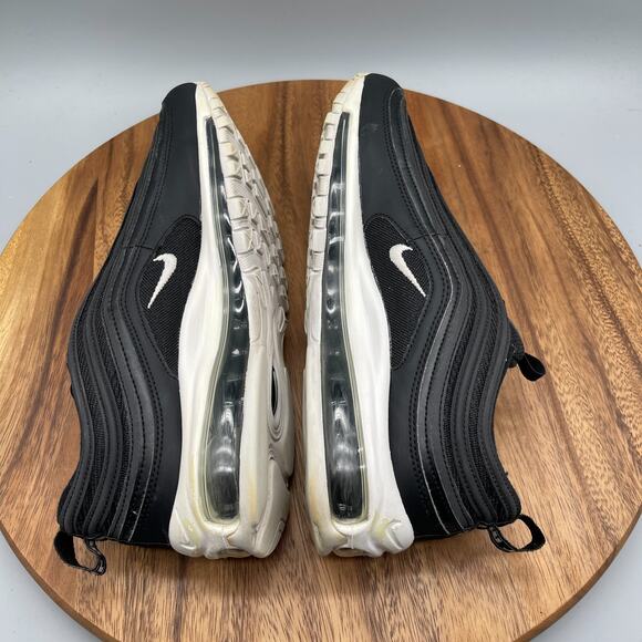 Nike Air Max 97 Shoes Mens Size 9.5 Black Running Comfort Walking Gym Sneakers - Picture 6 of 8